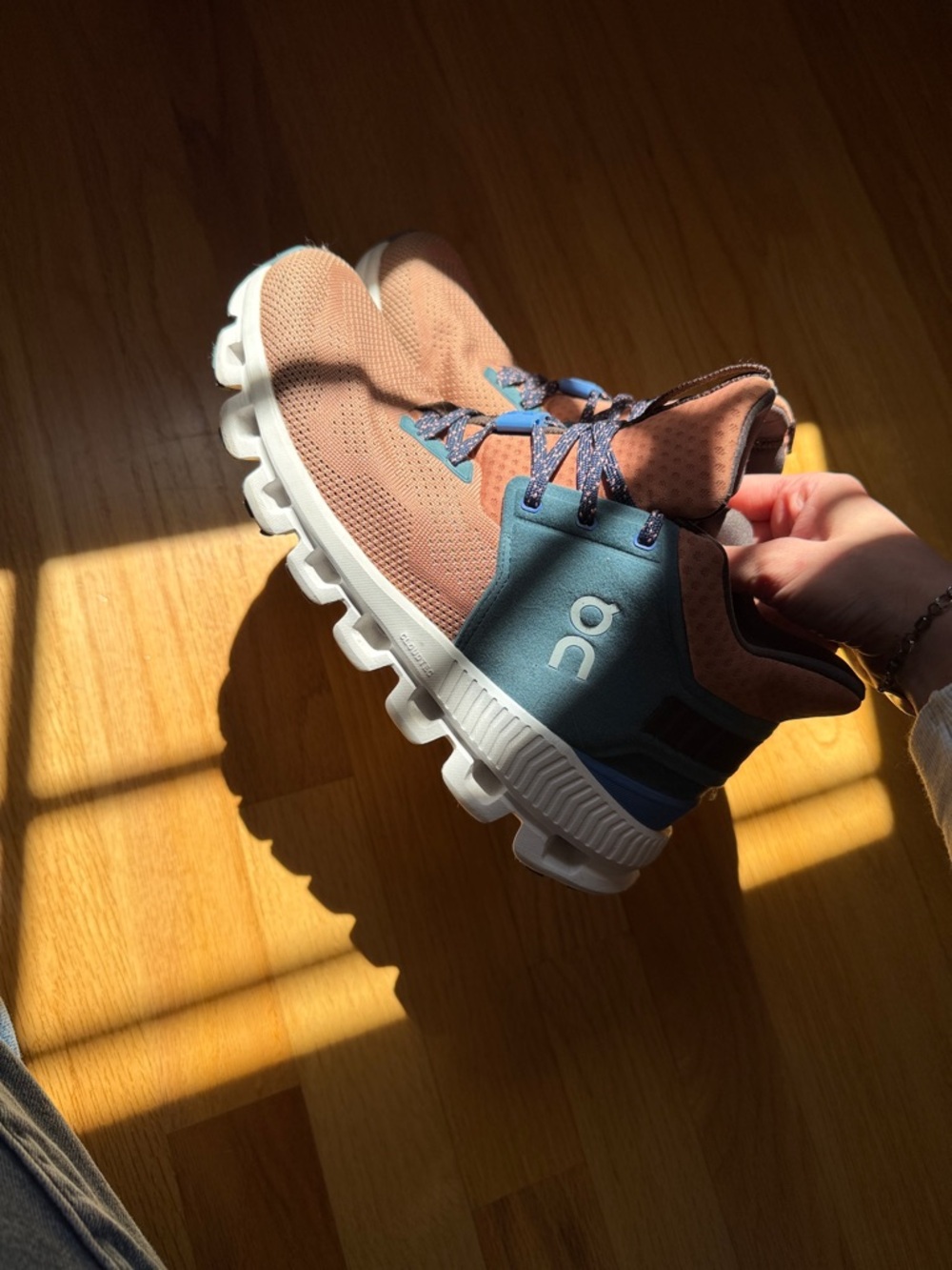 On cloud sneakers